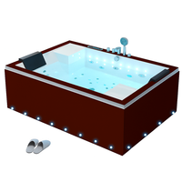 Hot Tub Built for Ultimate Relaxation, 28 Hydrotherapy Jets, Dual Occupancy, LED Lighting, 950L Capacity